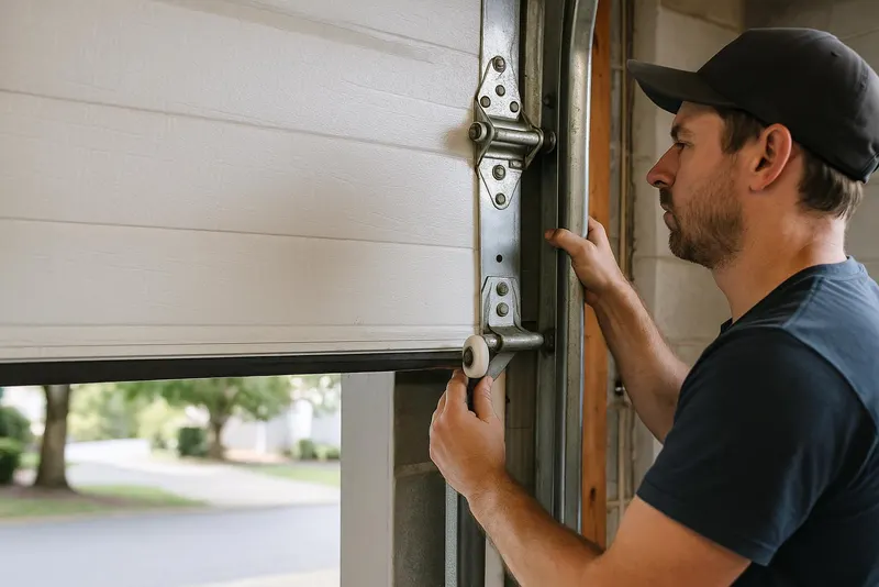 Off Track Door Repair in Fern Park
